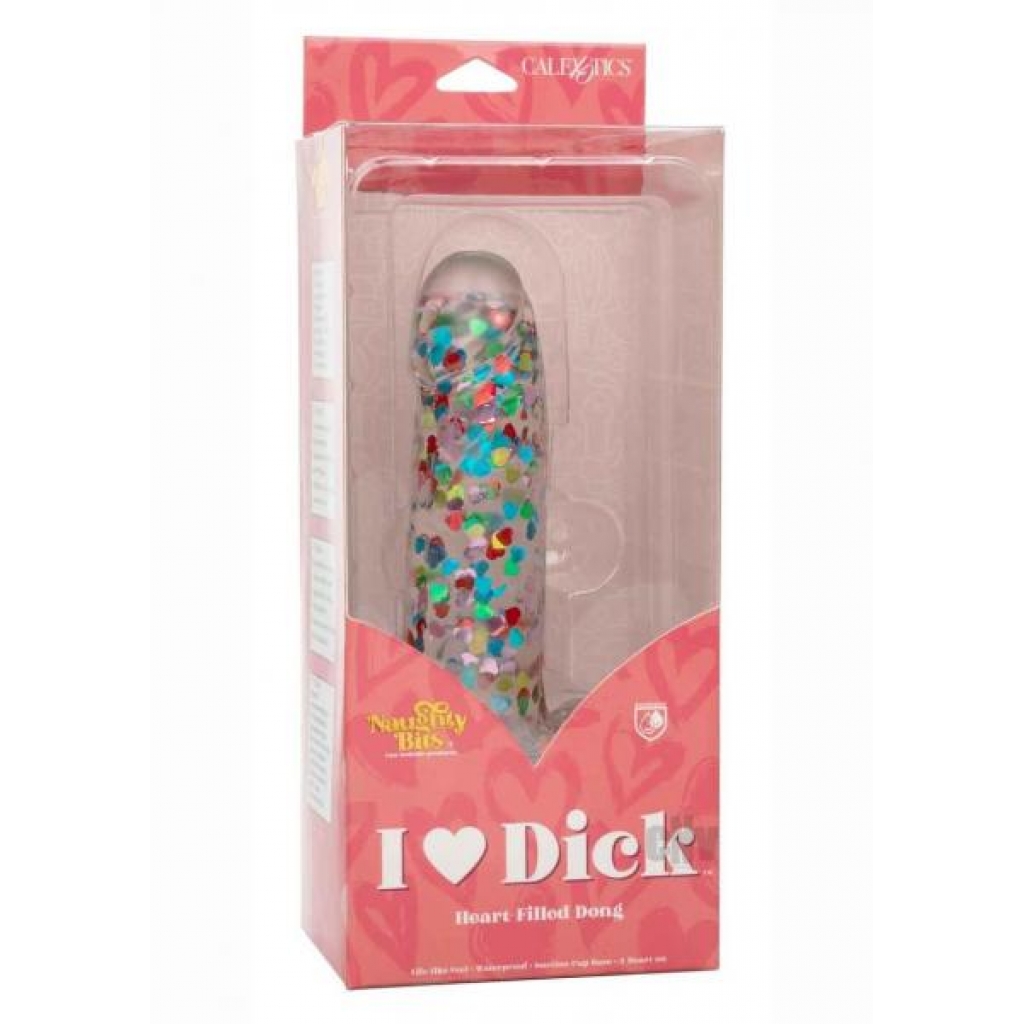 Naughty Bits - I Love Dick Heart Filled Dong