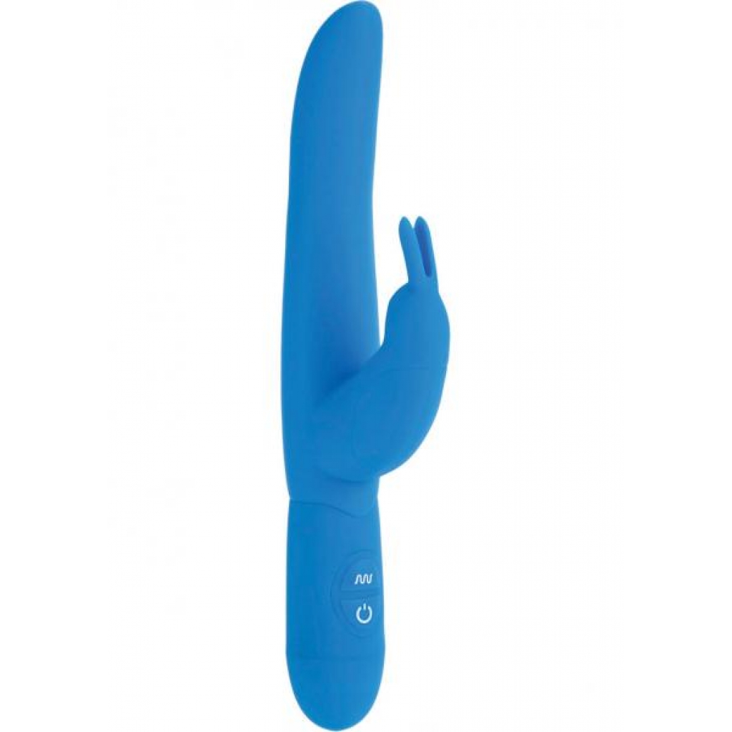 Bounding Bunny Silicone Vibrator in Blue