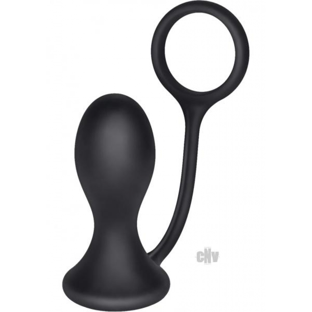 Prostate Probe Attached Ring - Black