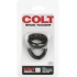 Colt Snug Tugger Black Dual Support Ring - Cal Exotics