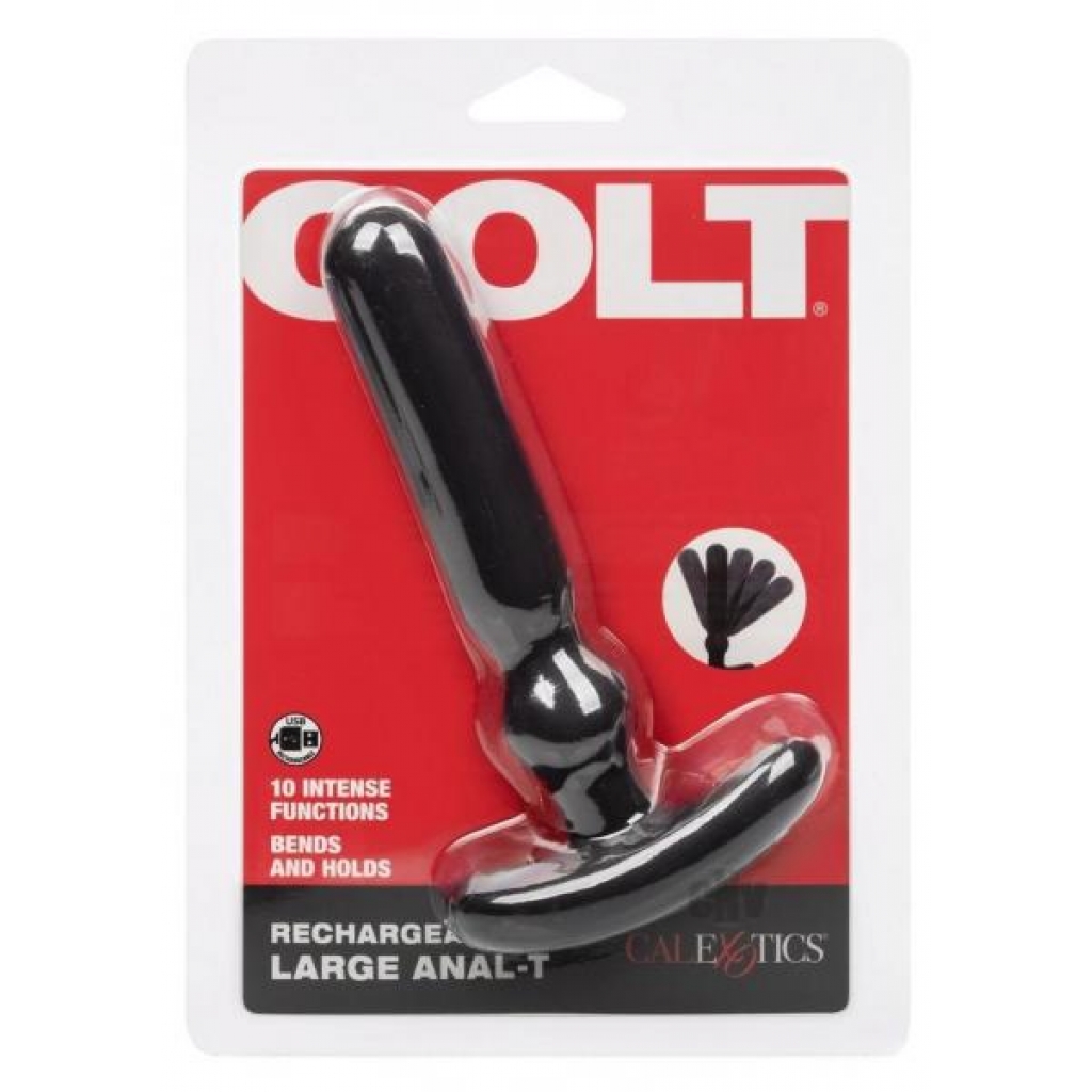 Colt Rechargeable Anal T - Large - Black