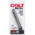 Colt Metal Rod 6.25 inches Plastic Vibrator Silver - Cal Exotics