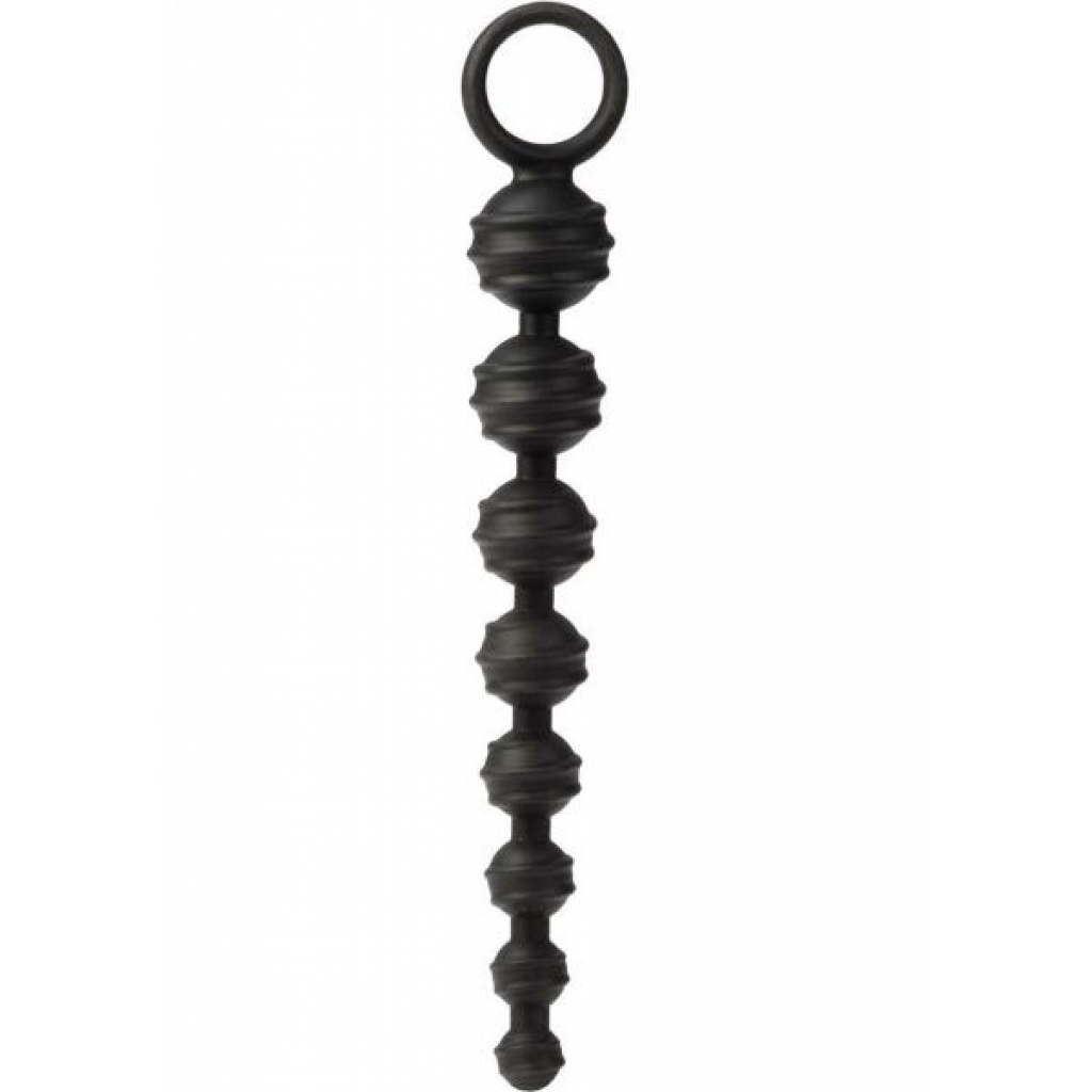 COLT POWER DRILL SILICONE BALLS - BEADS BLACK - Cal Exotics