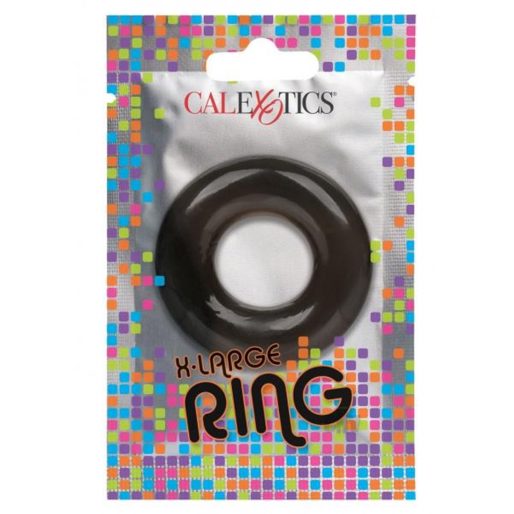 Foil Pack XL Cock Ring - Smoke