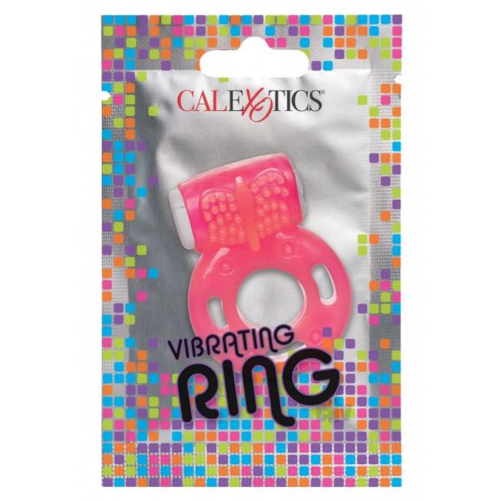 Foil Pack Vibrating Ring Pink - California Exotic Novelties, Llc