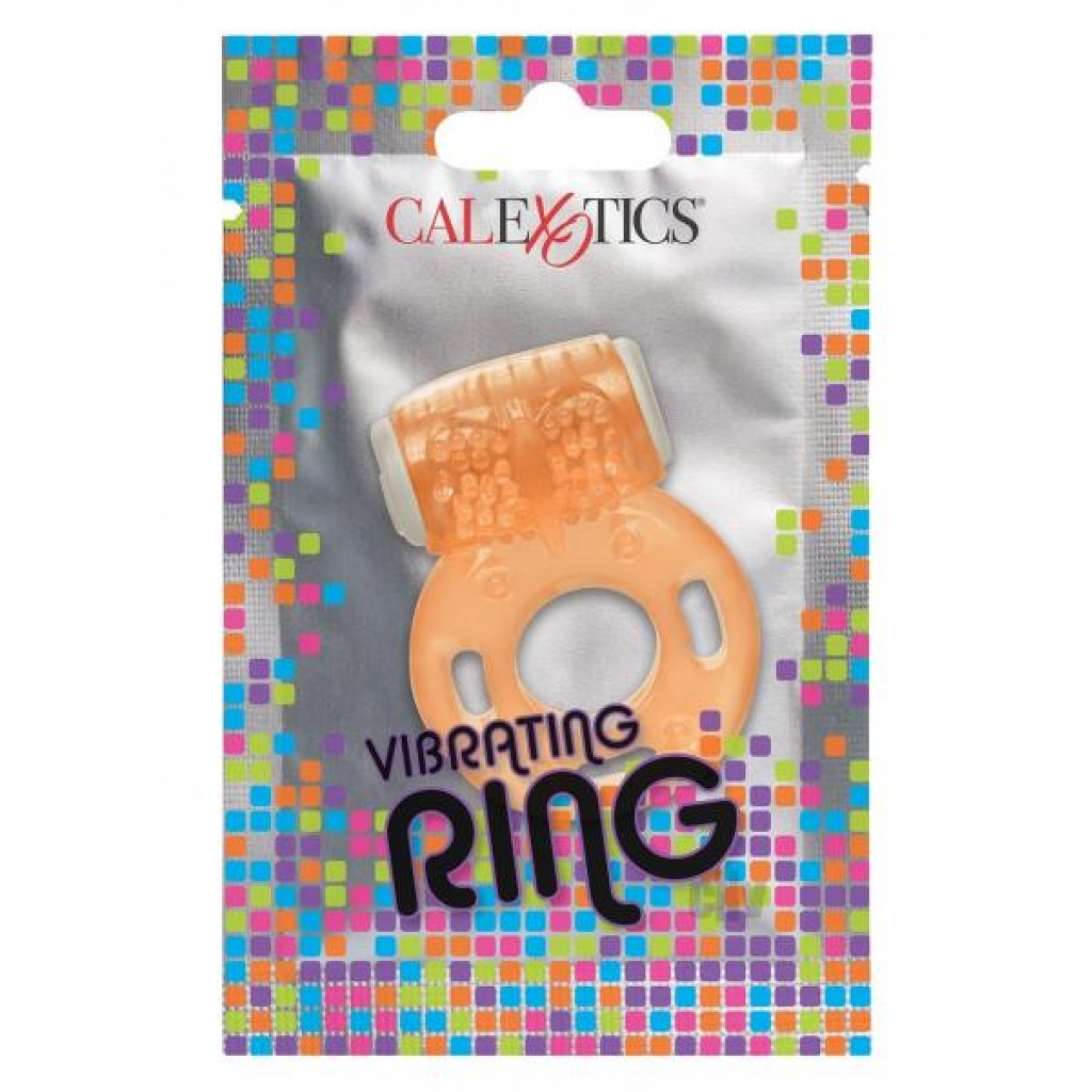 Foil Pack Vibrating Ring Orange - California Exotic Novelties, Llc