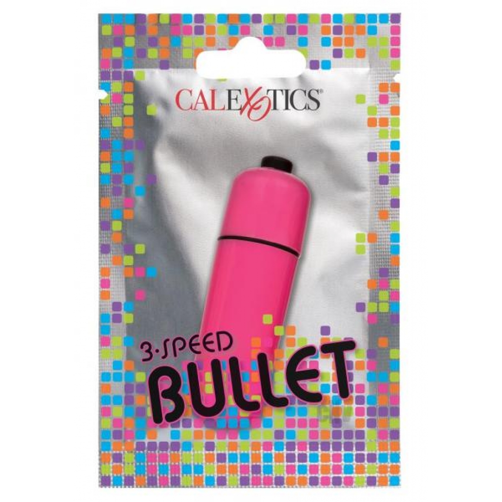 Foil Pack 3 Speed Bullet Pink - California Exotic Novelties, Llc