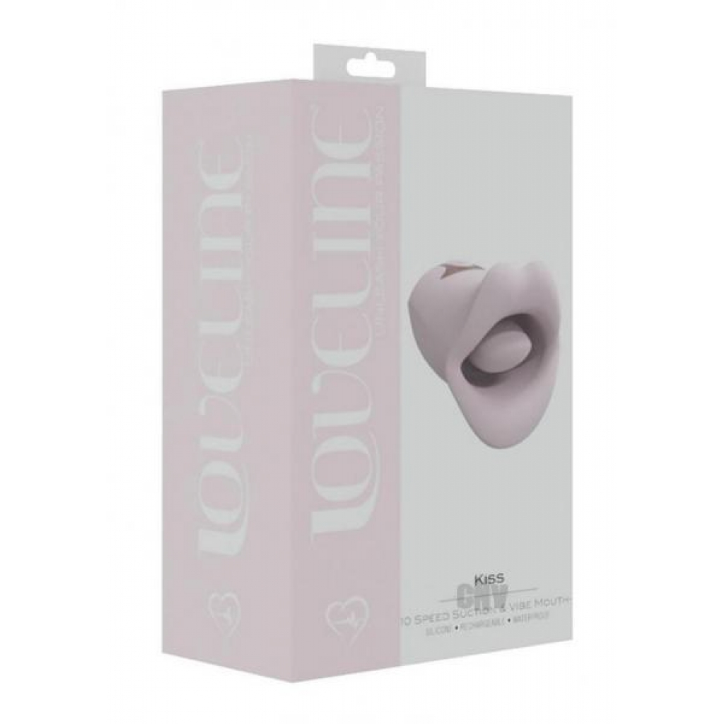 Kiss Suction And Vibrating Mouth Pink - Shots America Llc