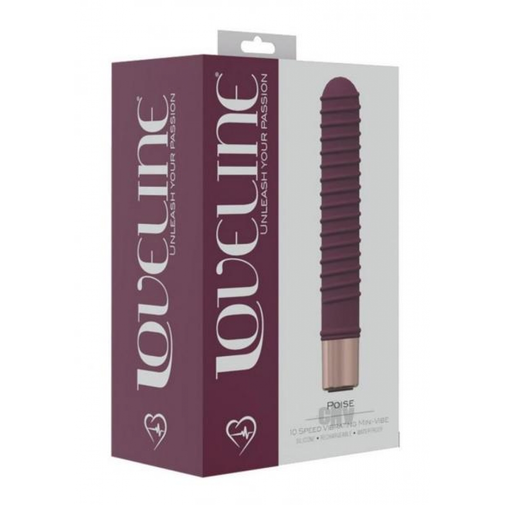 Poise Mini Vibe Burgundy - Shots America Llc