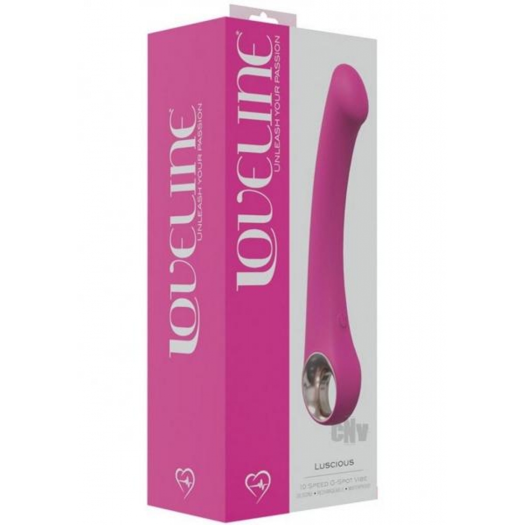 Luscious G-Spot Vibe - Rechargeable Pink Vibrator