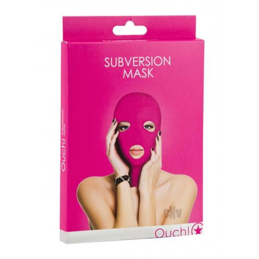 Ouch Subversion Mask Pink - Shots America Llc