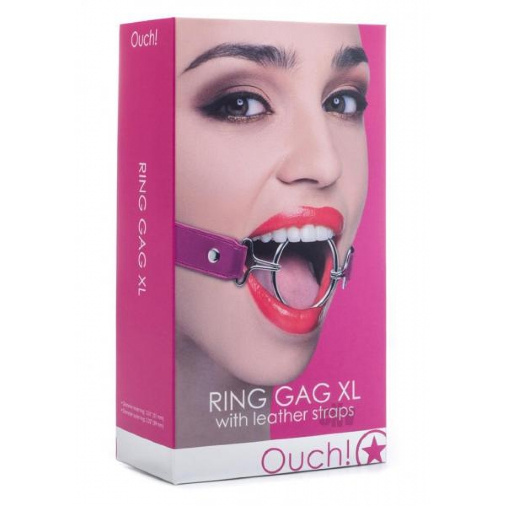 Ouch Ring Gag XL - Pink