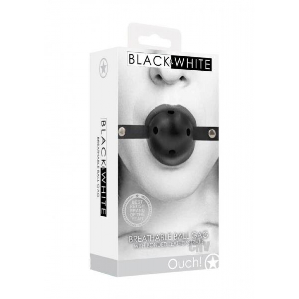 Ouch Breathable Ball Gag for BDSM Fun