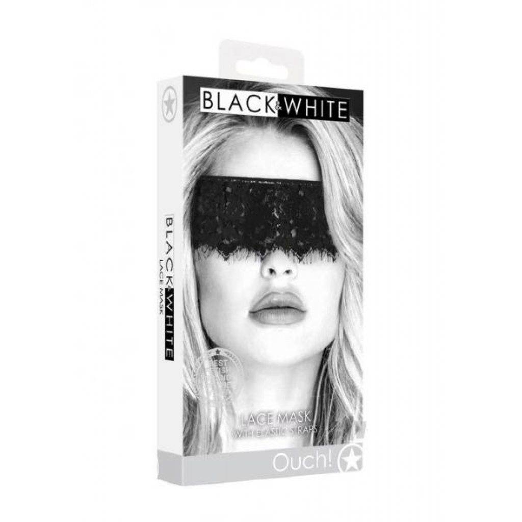 Ouch Lace Mask - Black