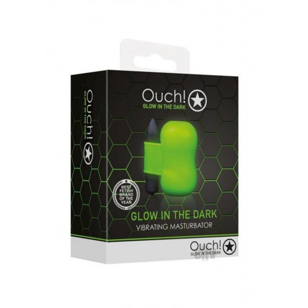 Ouch Vibrating Masturbator - Glow in the Dark