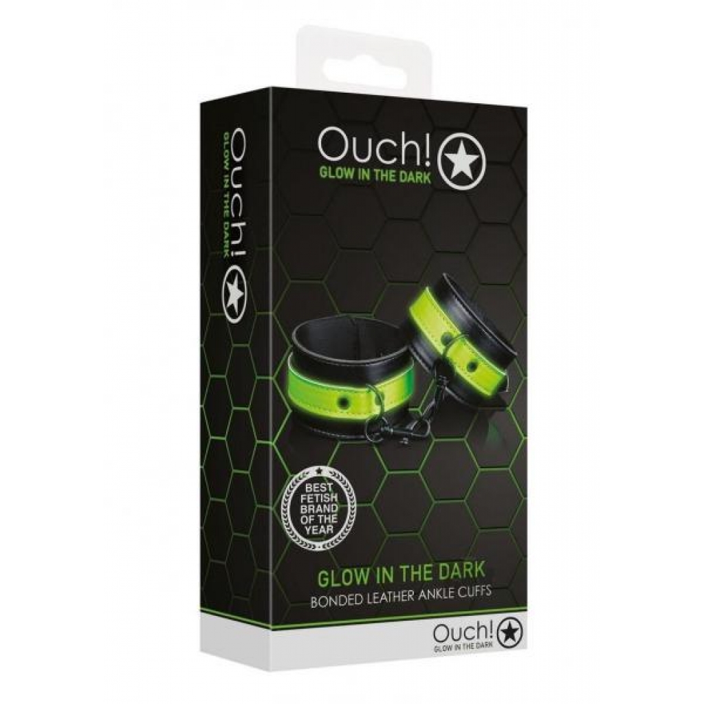 Ouch Handcuffs Gitd - Shots America Llc