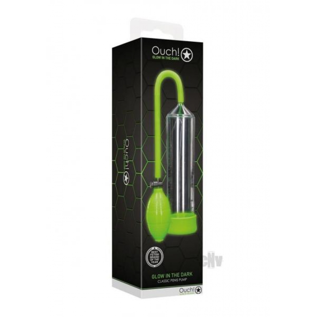 Ouch Classic Penis Pump - Glow in the Dark