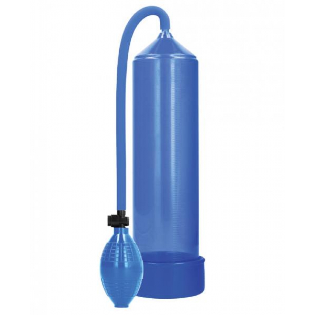 Classic Penis Pump Blue - Shots Toys