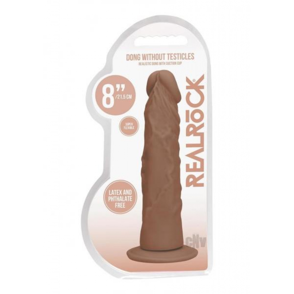 Realistic 8-Inch Tan Dong without Balls