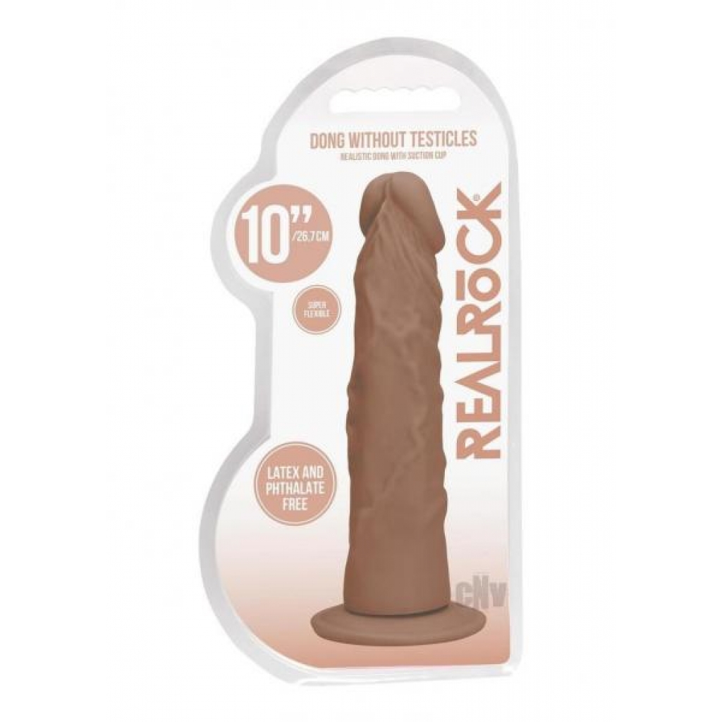 Realrock Dong Without Balls 10 Tan