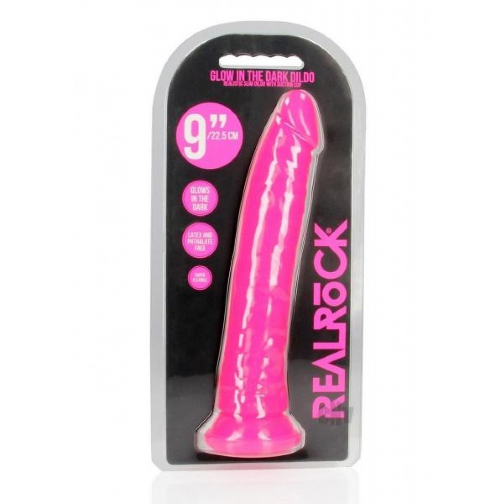 Realrock Slim Glow-in-the-Dark Dildo - 9