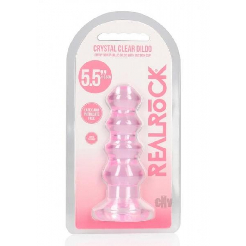 Realrock Curvy Dildo/plug 5.5 Pnk - Shots America Llc