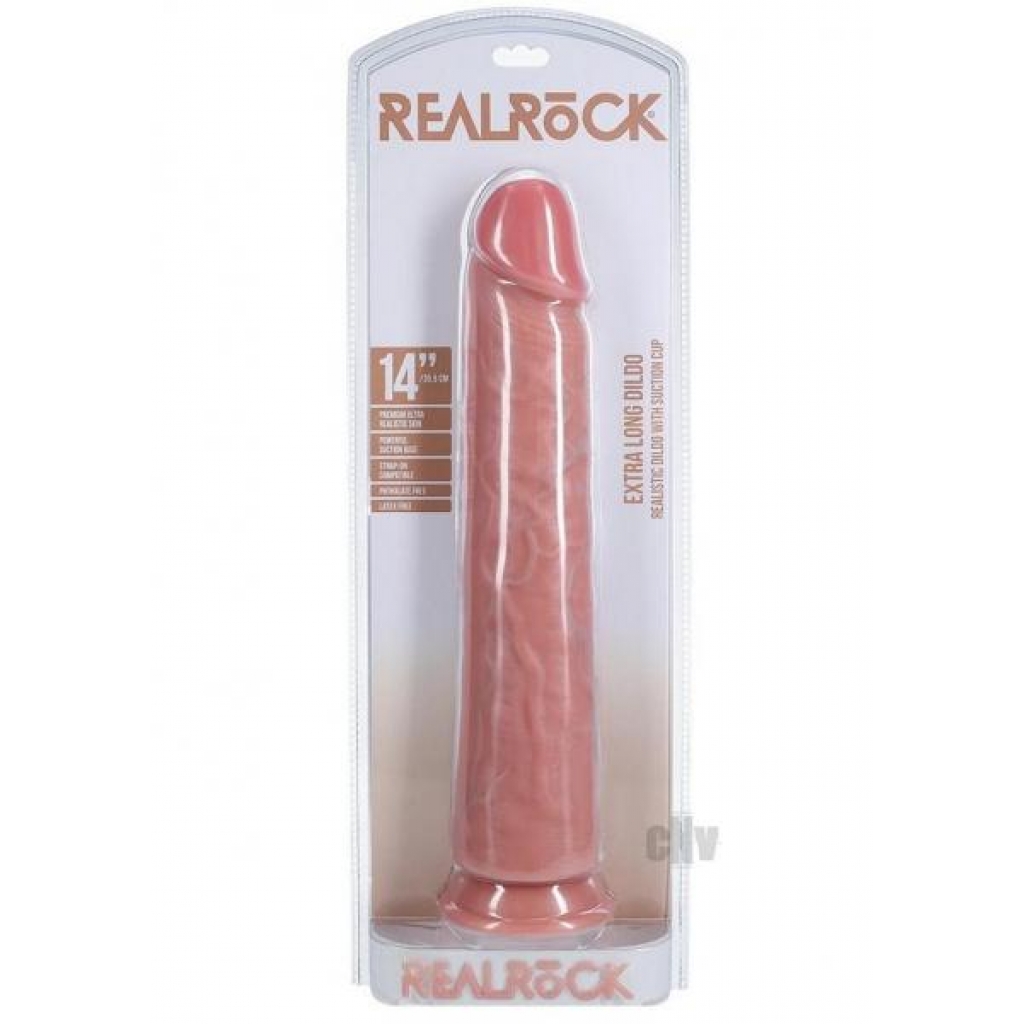 Realrock Xl Straight 14 Flesh - Shots America Llc