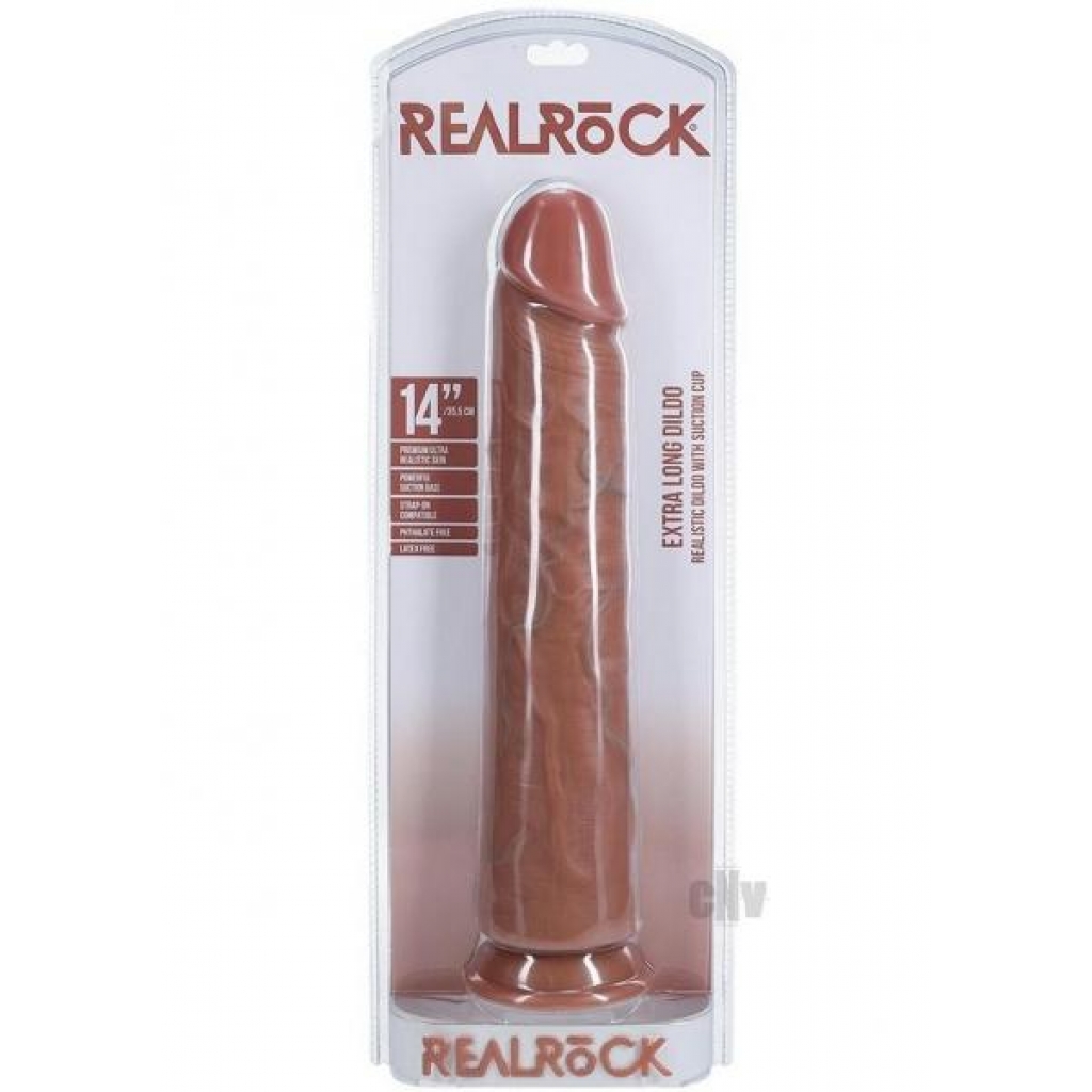 Realrock Xl Straight 14 Tan - Shots America Llc