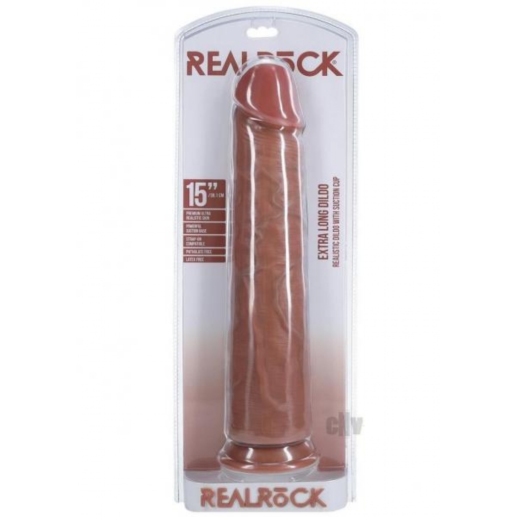 Realrock XL Straight 15 Tan - Natural Fulfillment