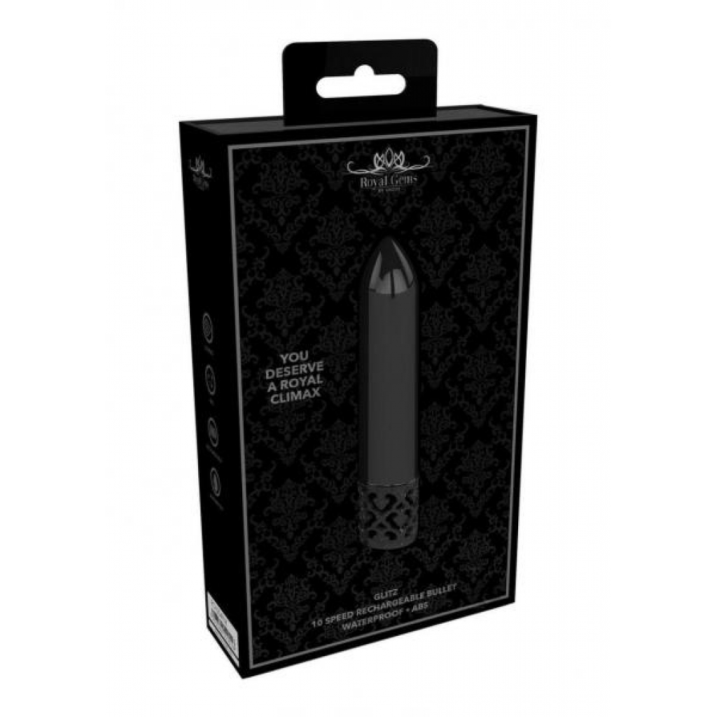 Royal Gems Glitz Gunmetal Vibrator