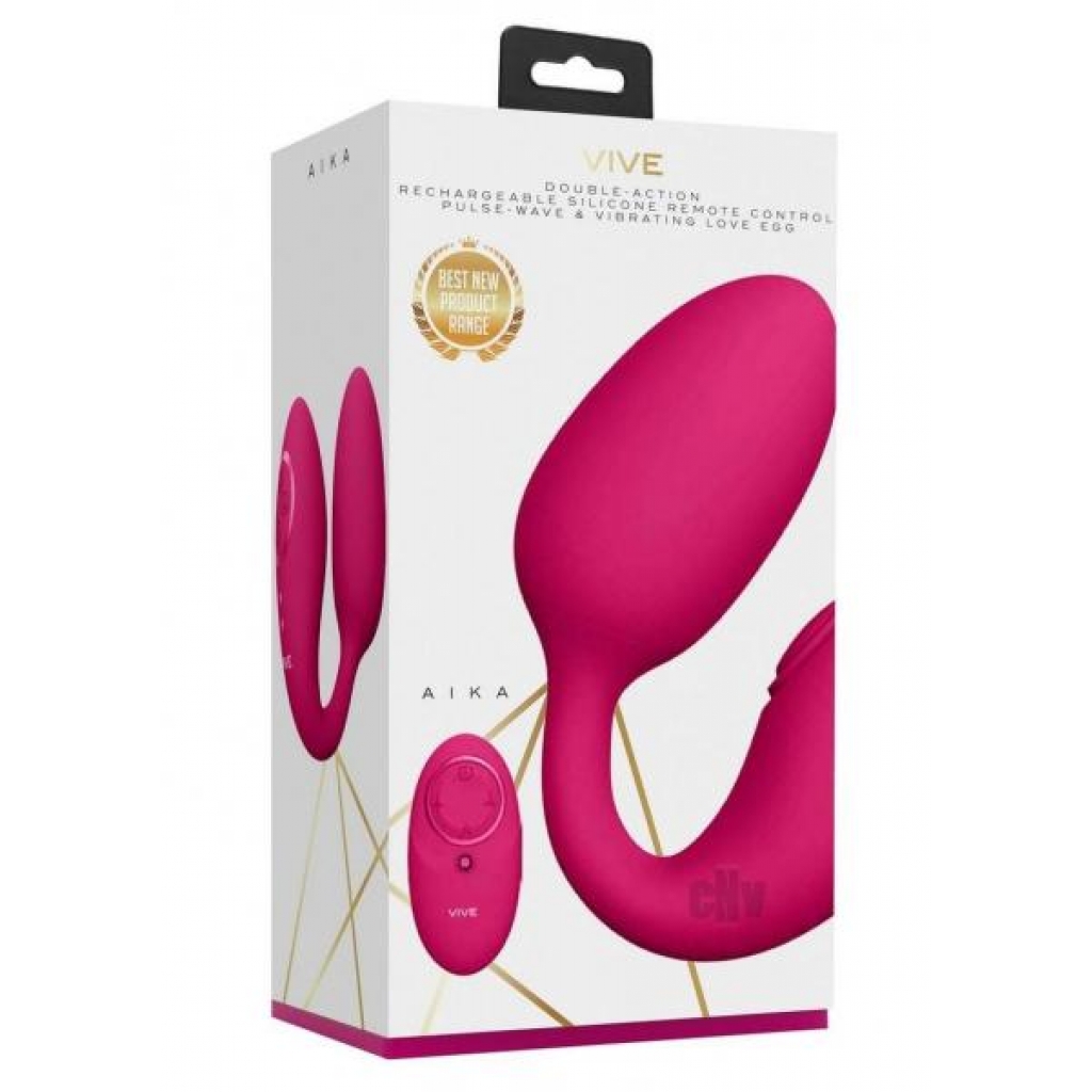 Vive Aika Pulse Wave Egg Pink - Shots America Llc