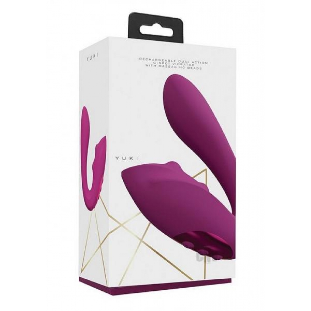 Yuki Dual Motor G-spot Vibe - Intense Pink Pleasure