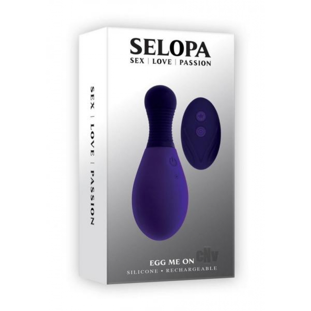 Selopa Egg On Me Purple - Evolved Novelties