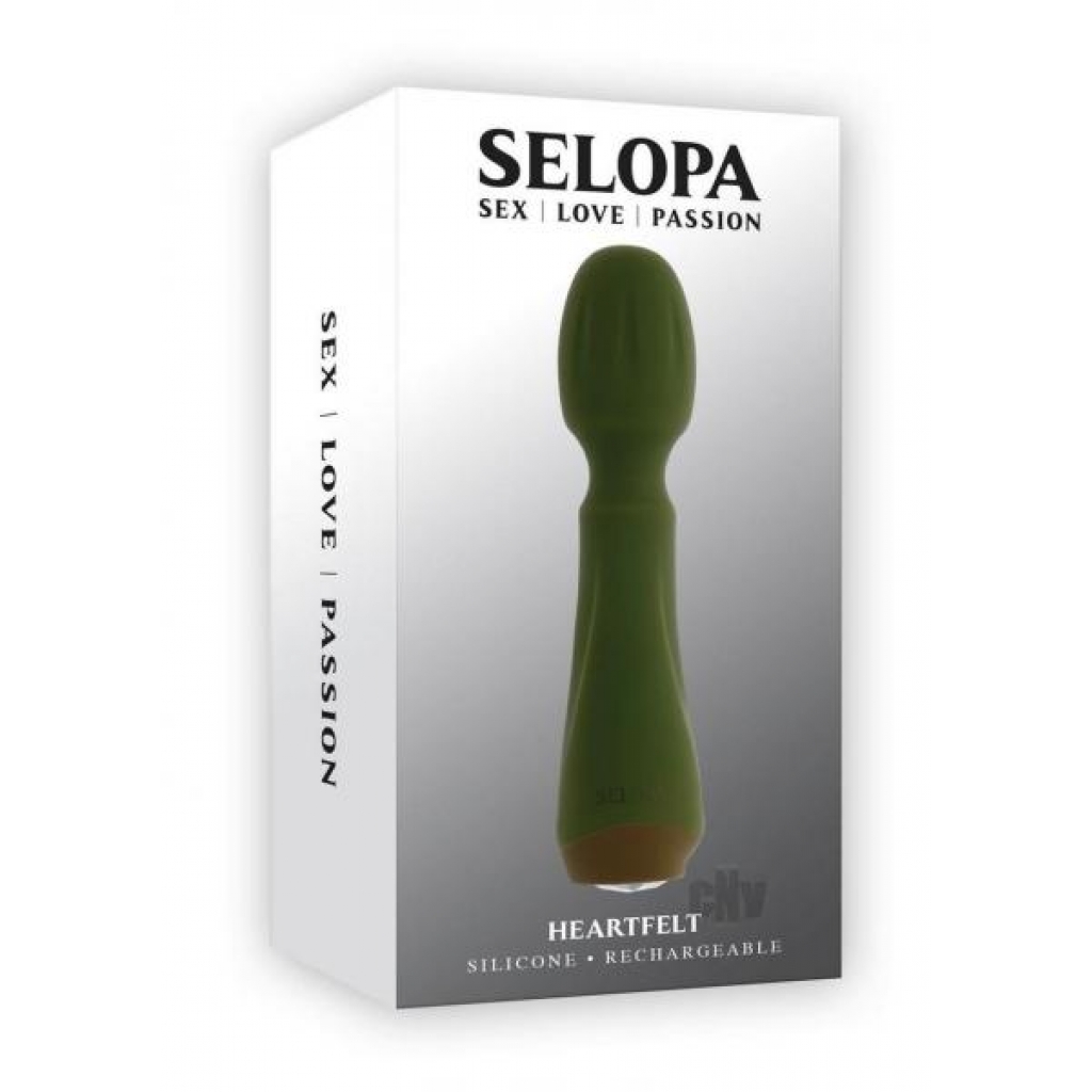 Selopa Heartfelt Green - Evolved Novelties