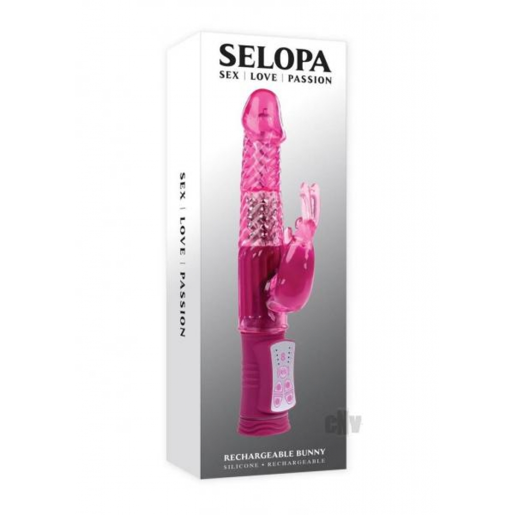 Selopa Rechargeable Bunny Pink - Evolved Novelties