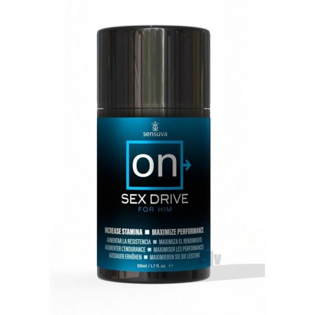 On Sex Drive For Him 1.7oz - Sensuva Organics