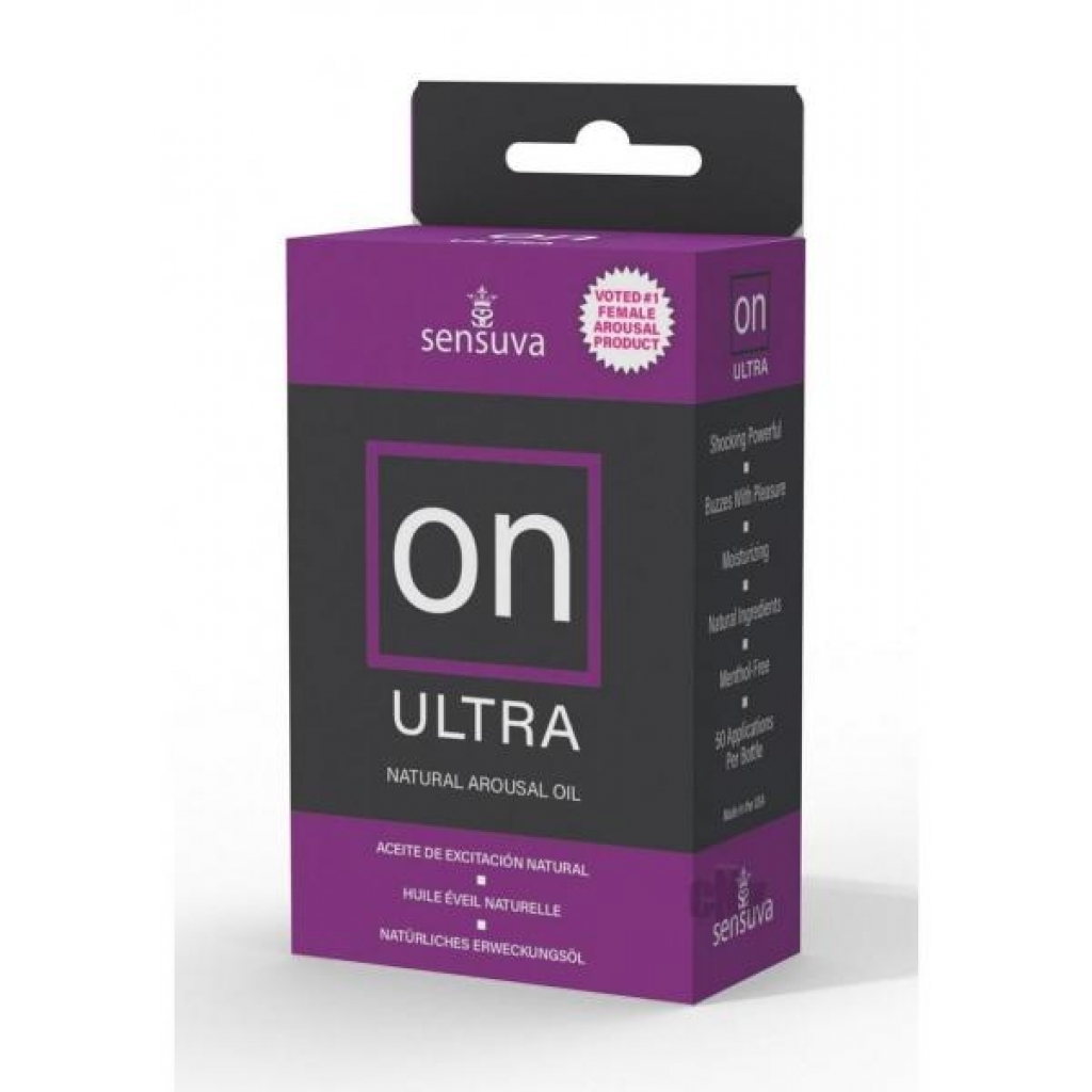 On Ultra Arousal 5ml Md Box - Sensuva Organics