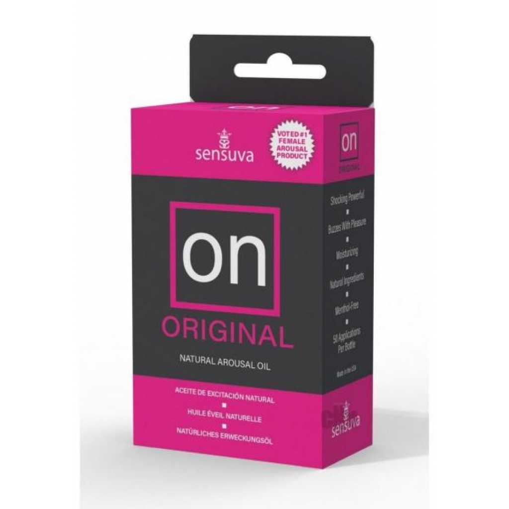 On Original Arousal Oil 5ml Md Box - Sensuva Organics