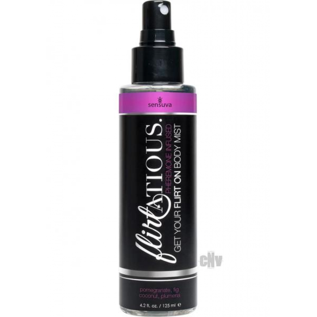 Flirtatious Body Mist Pomegranate 4.2oz - Sensuva  