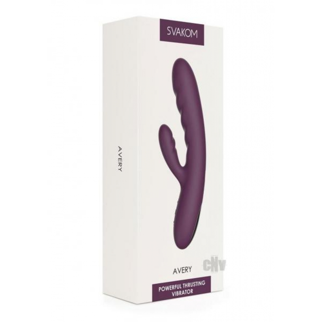 Svakom Avery Powerful Dual-Stimulation Massager (Purple)