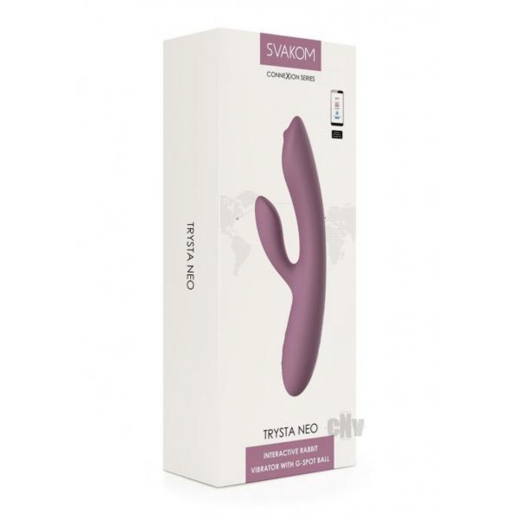 Svakom Trysta Neo Lavender - G-Spot Rabbit Vibrator