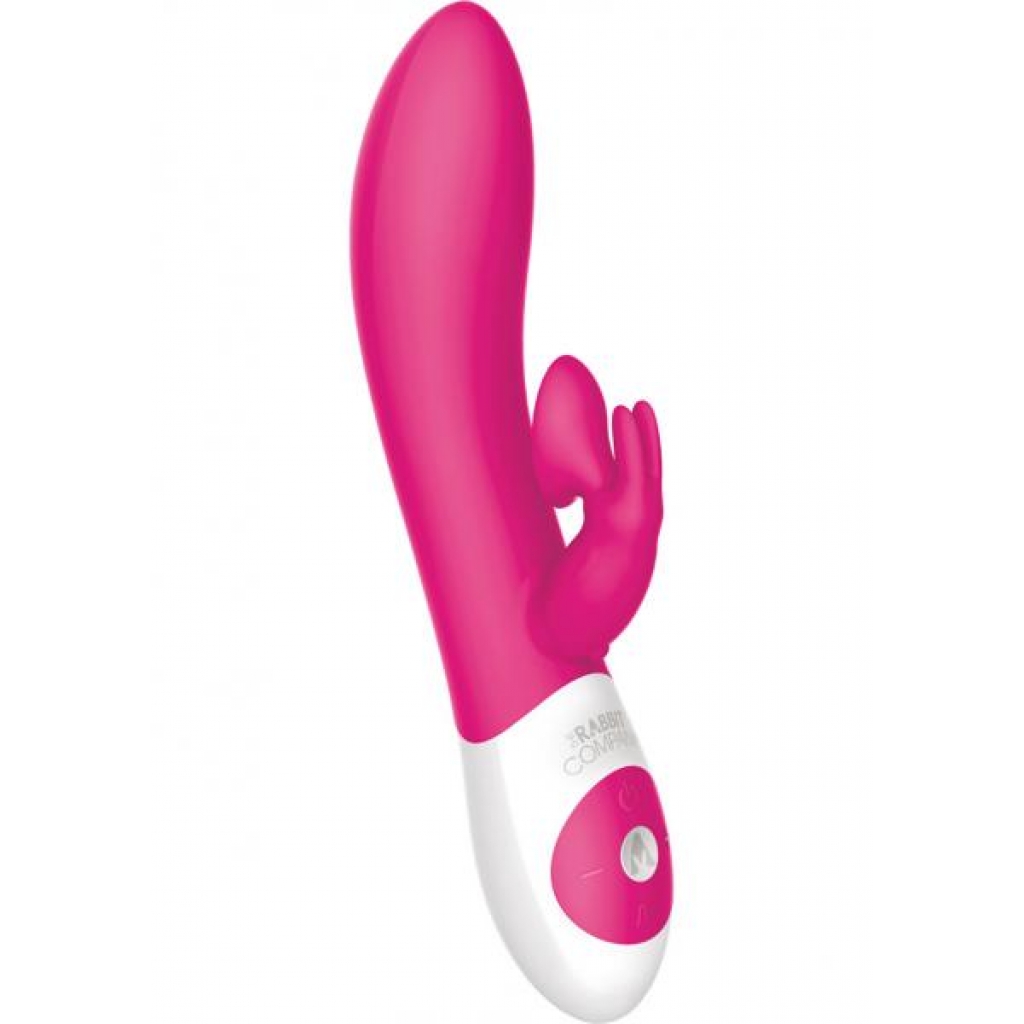 The Kissing Rabbit Vibrator Hot Pink - Adventure Industries