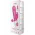 The Thrusting Rabbit Vibrator Hot Pink - Adventure Industries