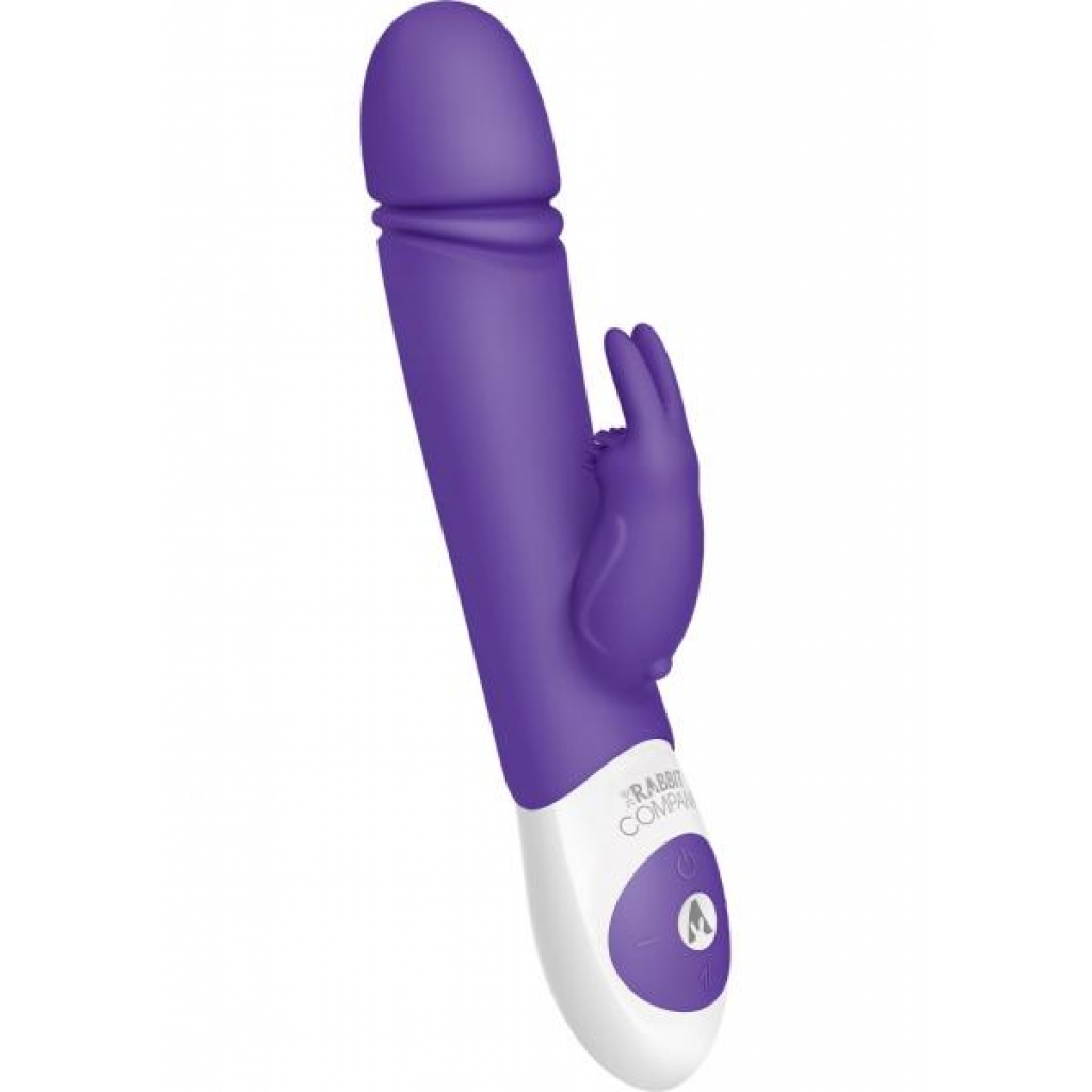 Thrusting Rabbit Vibrator - Purple