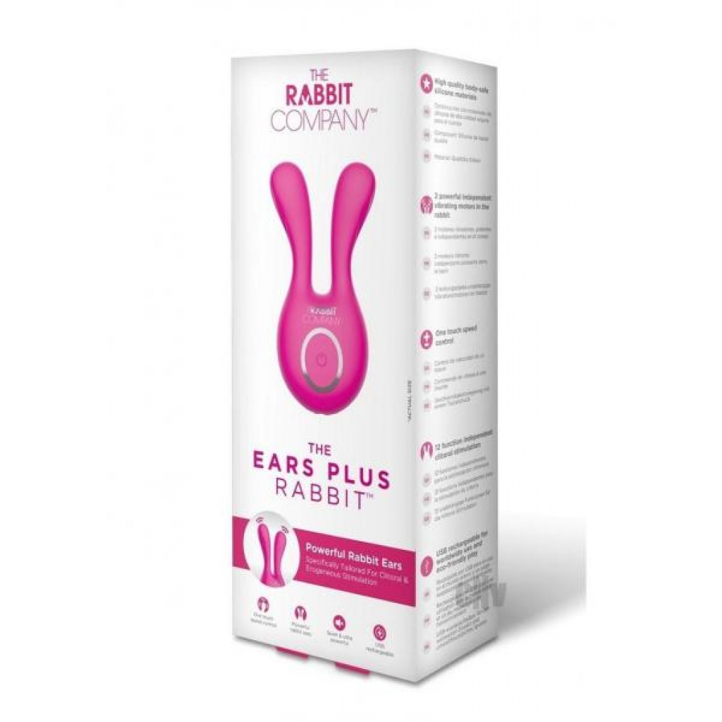 The Ears Plus Rabbit Hot Pink - Xgen, Llc.