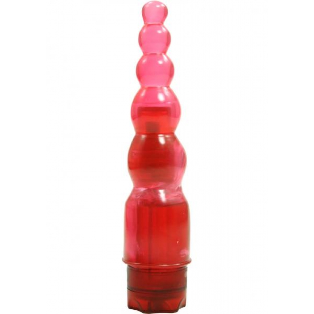 Jelly Joystick Red Vibrator - Golden Triangle