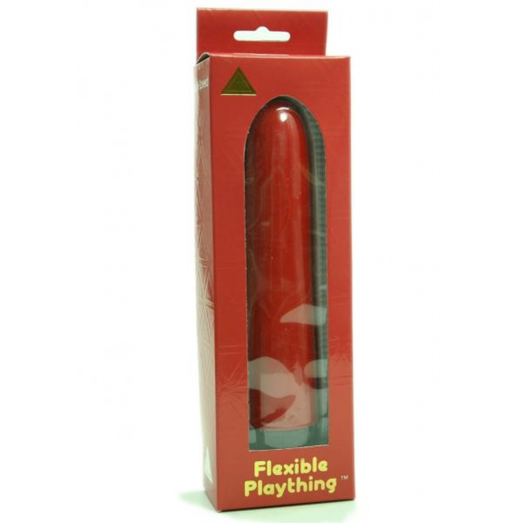 FLEXIBLE PLAYTHING 7 INCH VIBRATOR RED - Golden Triangle