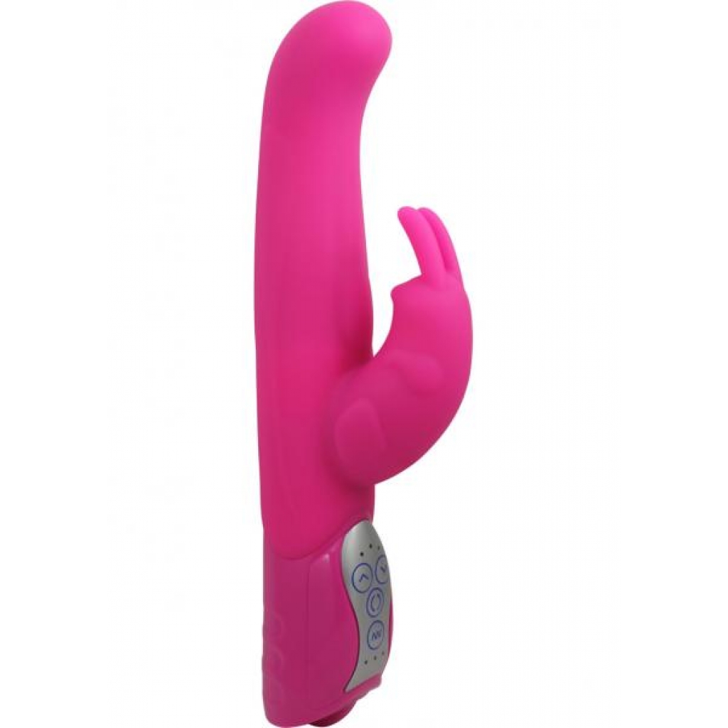 Extreme Wabbit Silicone Rabbit Vibrator Waterproof Pink - Golden Triangle