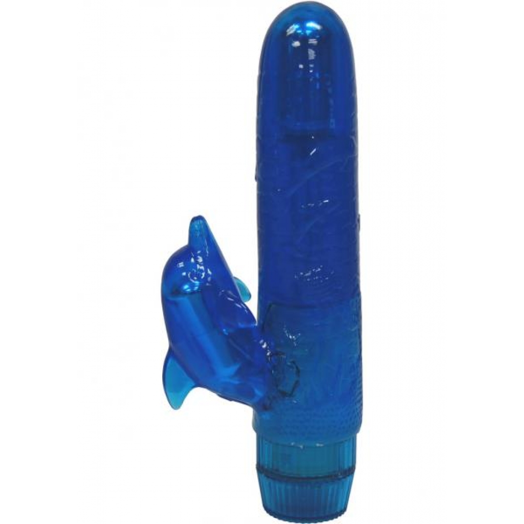 ALAHOA LEI 6 INCH VIBRATOR BLUE WATERPROOF - Golden Triangle