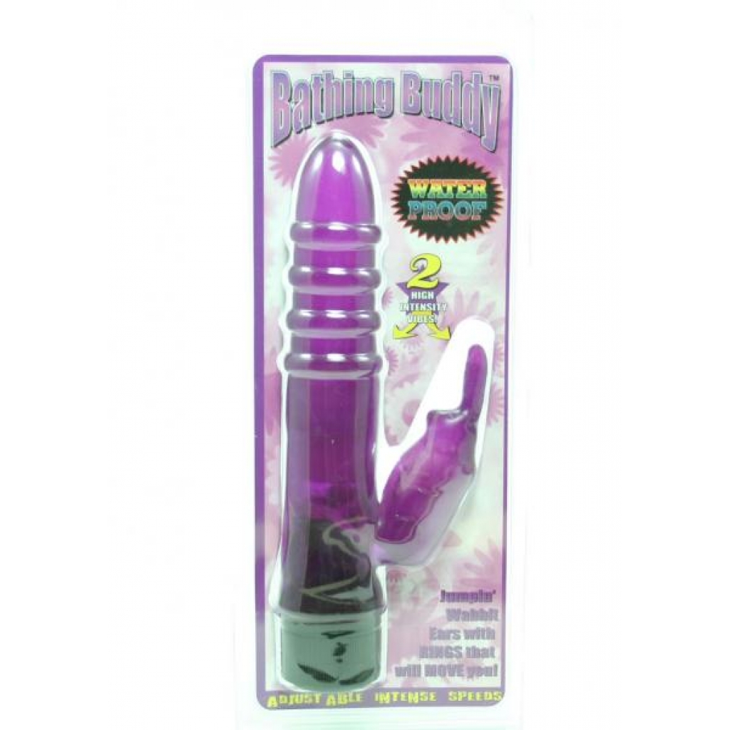 Waterproof Bathing Buddy Vibrator - Purple